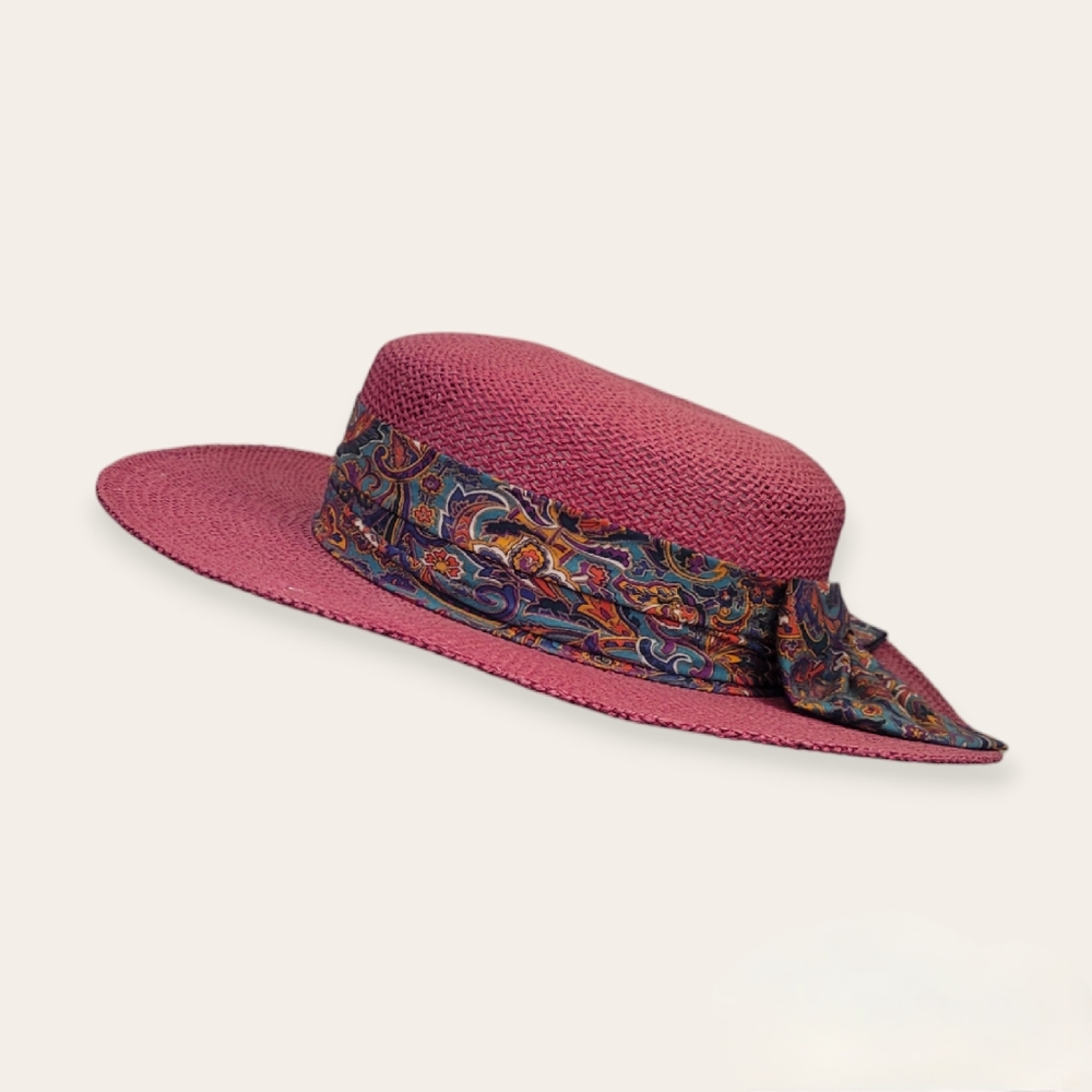 Vintage Raspberry 80s Hat - Picture 2 of 5